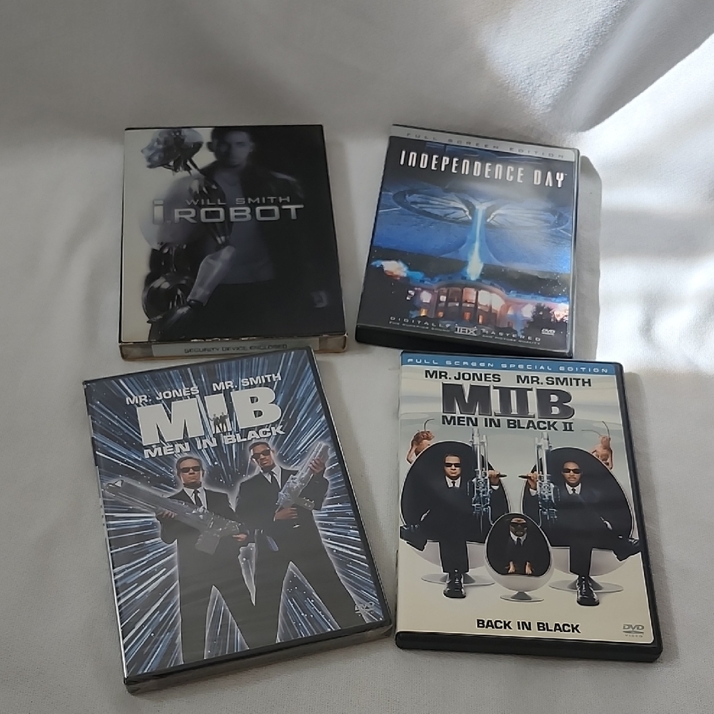 Sci-Fi and Action Will Smith DVD Collection
